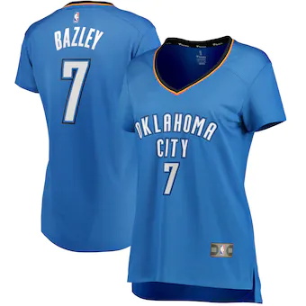 womens fanatics branded darius bazley blue oklahoma city th-217